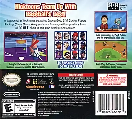 Image n° 2 - boxback : Nicktoons MLB